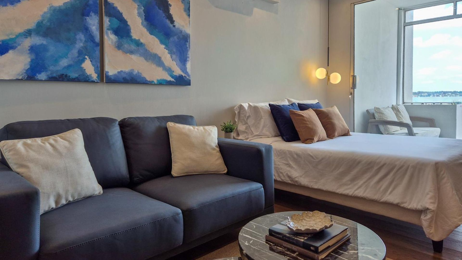 Moderna Con Balcón A Pasos De La Playa Apartamento *